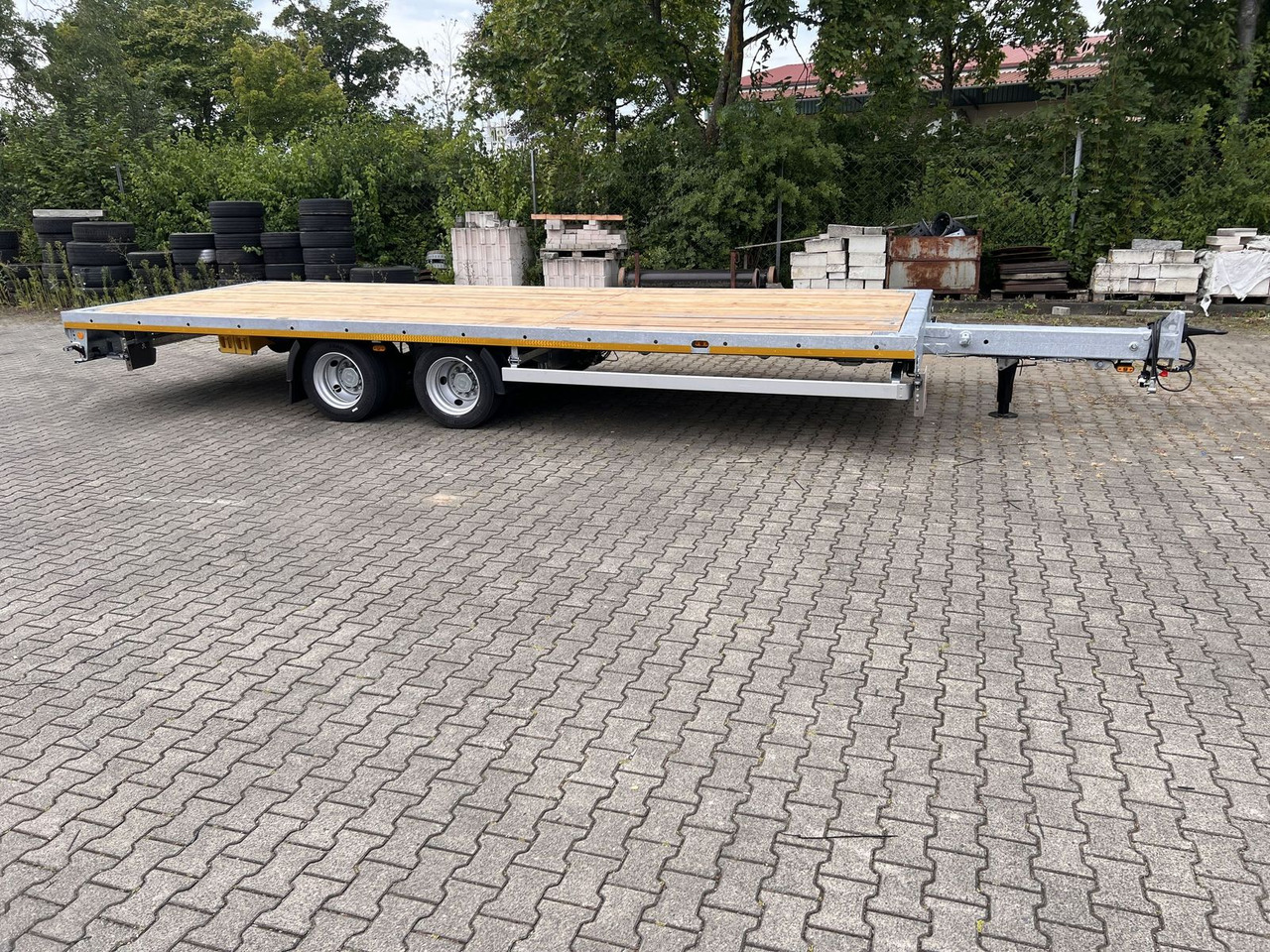 Möslein 11,9 t Tandemanhänger- Tieflader, ausziehbarLuf - Semitrailer: bilde 2 Möslein 11,9 t Tandemanhänger- Tieflader, ausziehbarLuf - Semitrailer: bilde 2