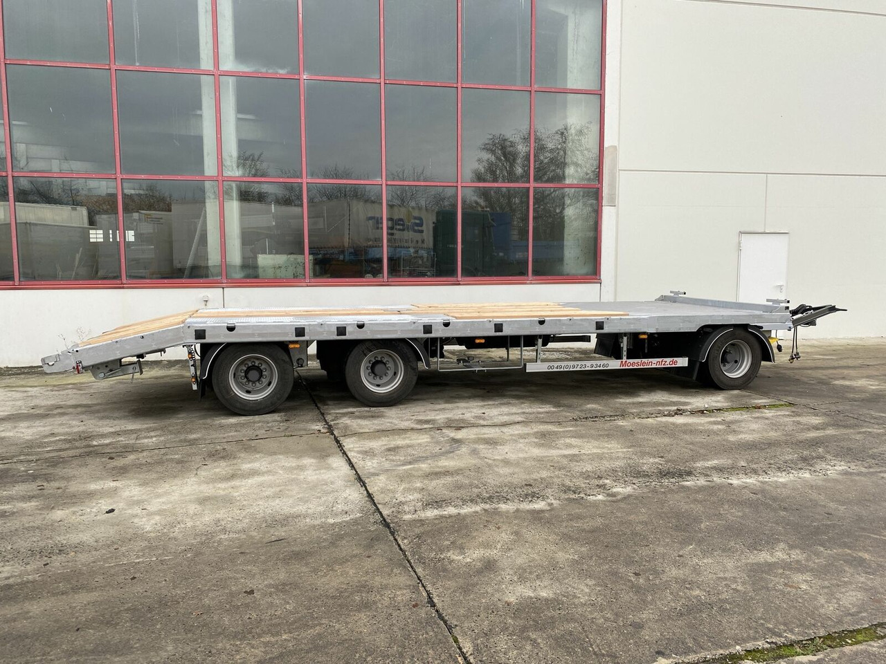 Möslein 3 Achs Plato- Tieflader- Anhänger 9 m - Semitrailer: bilde 3 Möslein 3 Achs Plato- Tieflader- Anhänger 9 m - Semitrailer: bilde 3