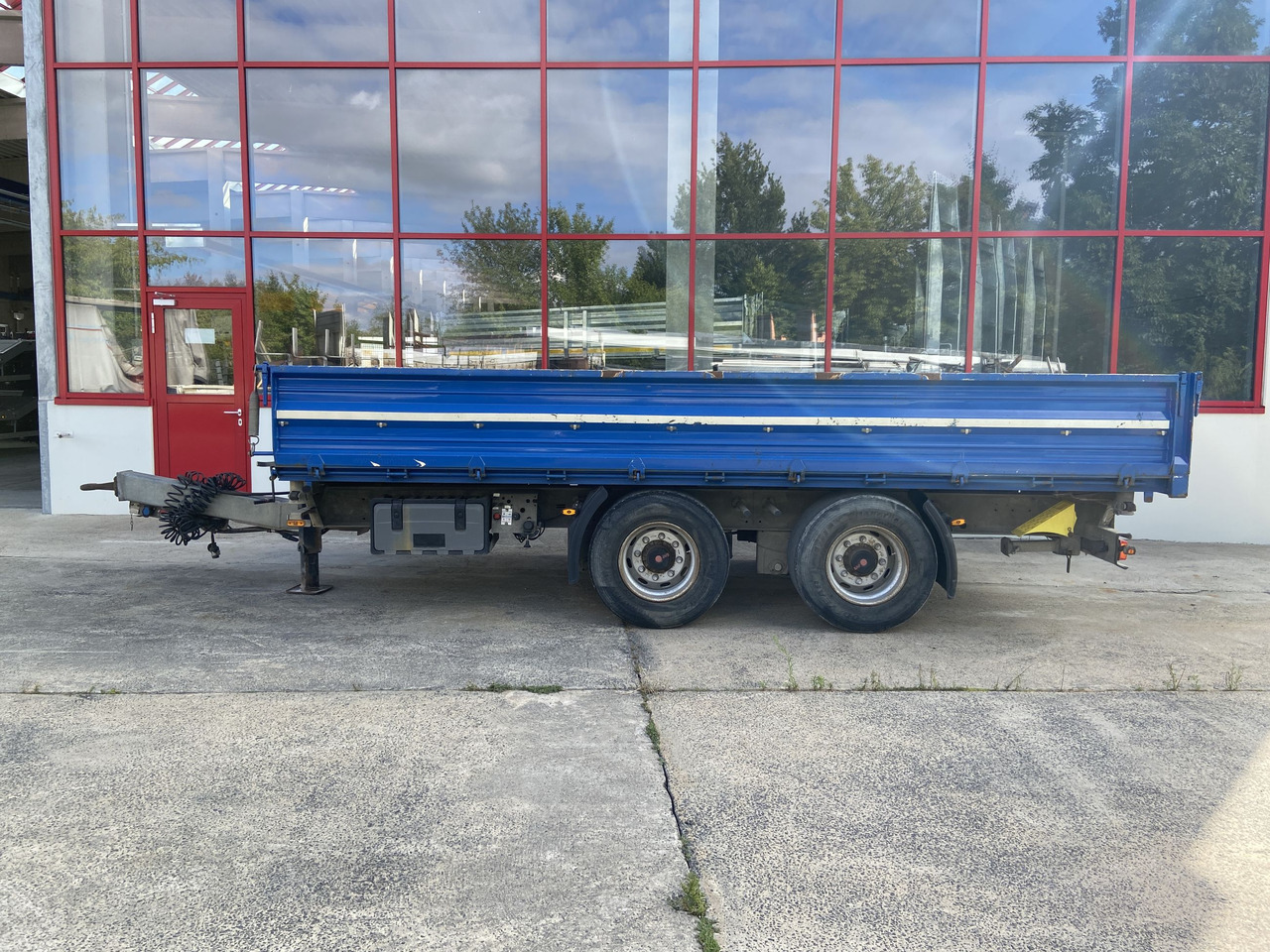 TK 19 t Tandemkipper- Tieflader - Tipphenger: bilde 1 TK 19 t Tandemkipper- Tieflader - Tipphenger: bilde 1