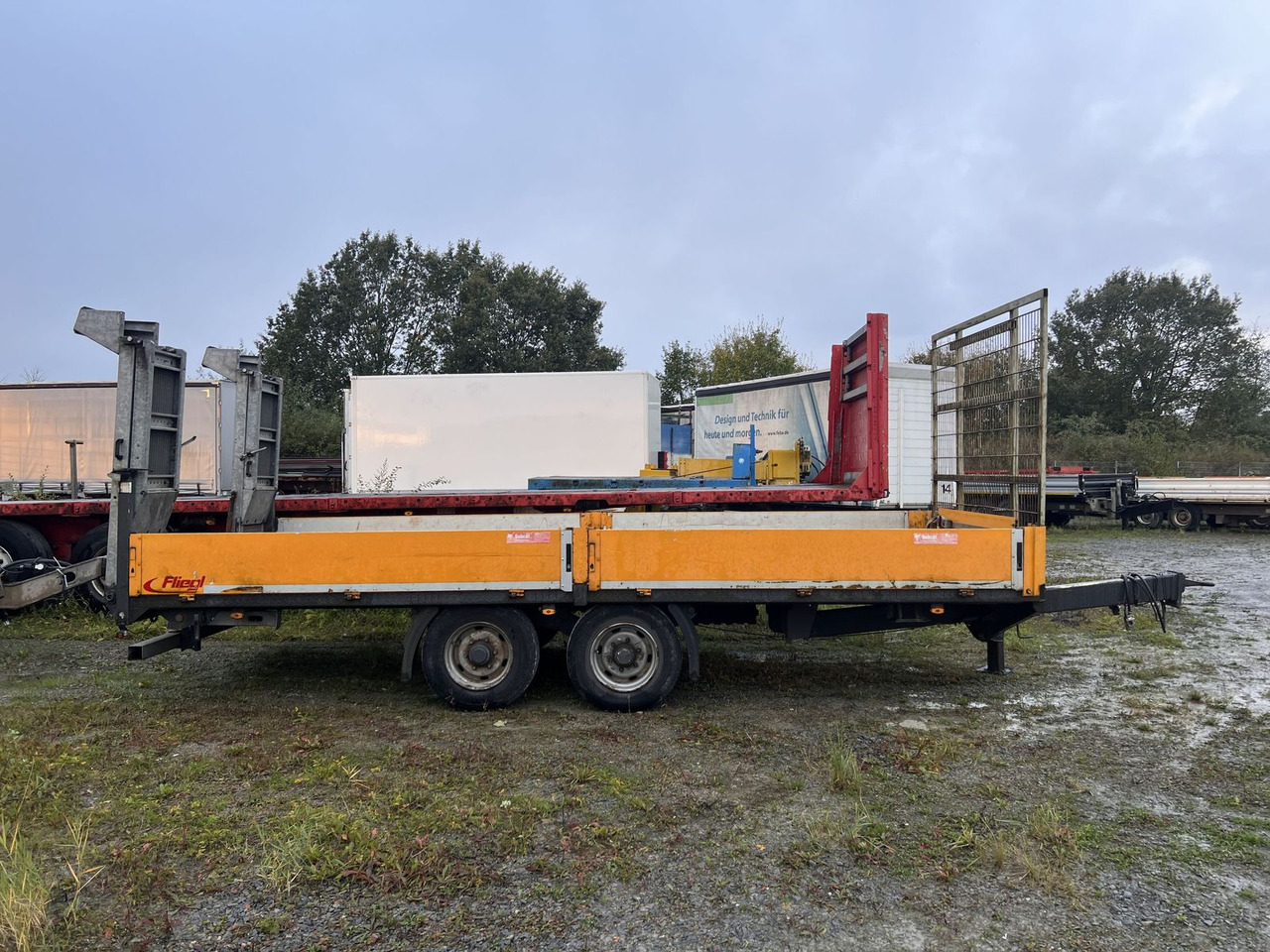 Tandemtieflader - Lavloader tilhenger: bilde 1 Tandemtieflader - Lavloader tilhenger: bilde 1