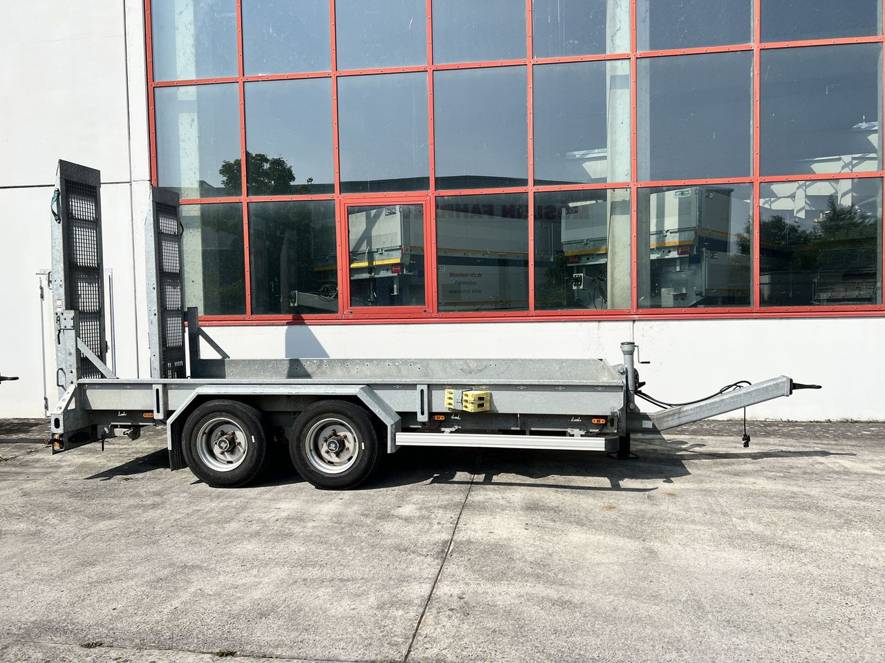 Tandemtieflader, Wenig Benutzt - Lavloader tilhenger: bilde 1 Tandemtieflader, Wenig Benutzt - Lavloader tilhenger: bilde 1