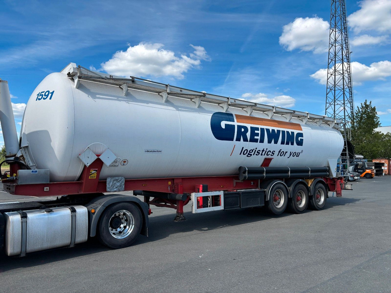 Feldbinder KIP 60.3 ADR E-Hydraulik - Bulktrailer: bilde 1 Feldbinder KIP 60.3 ADR E-Hydraulik - Bulktrailer: bilde 1