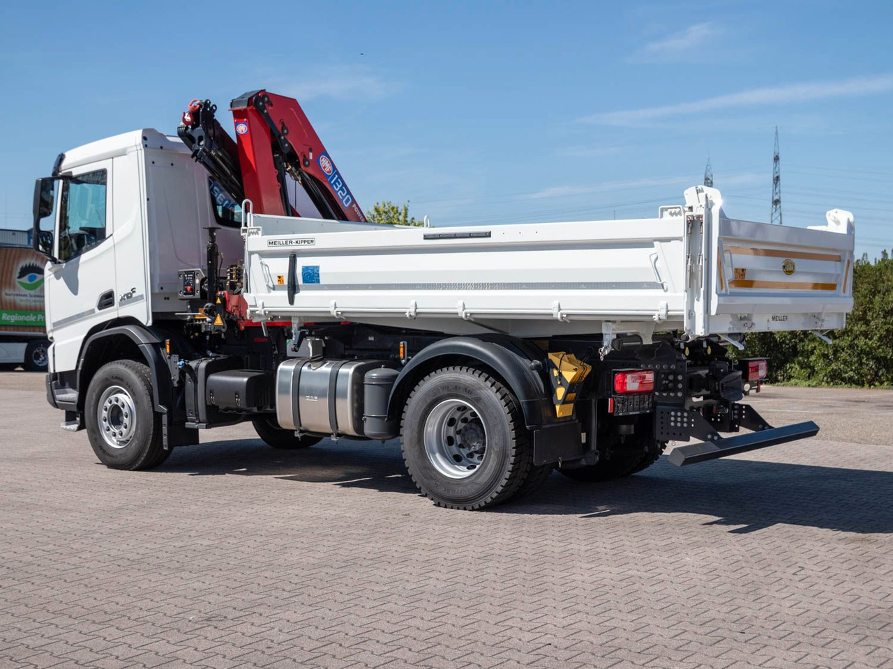 DAF FA XDC 370 Krankipper DAF XDC 370 FA Meiller Krankipper HMF - Kranbil, Tippbil: bilde 5 DAF FA XDC 370 Krankipper DAF XDC 370 FA Meiller Krankipper HMF - Kranbil, Tippbil: bilde 5