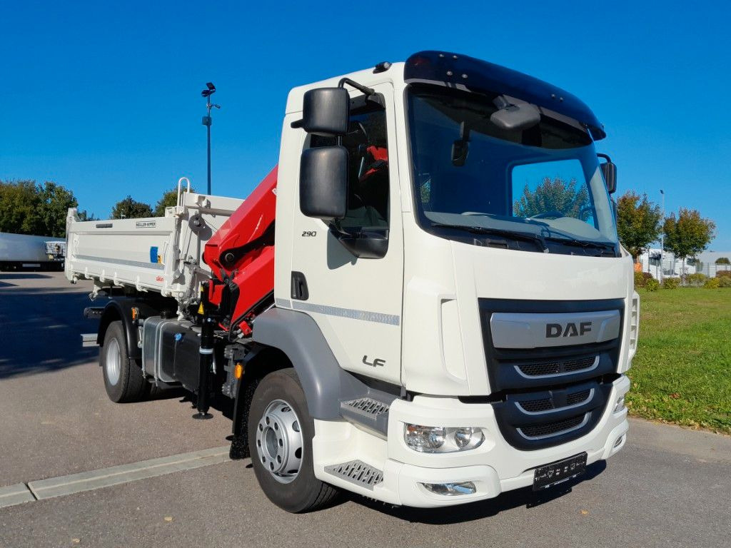 DAF LF 290 16t Meiller Krankipper Tageszulassung DAF LF 290 16t Meiller Krankipper Tageszulassung - Tippbil, Kranbil: bilde 1 DAF LF 290 16t Meiller Krankipper Tageszulassung DAF LF 290 16t Meiller Krankipper Tageszulassung - Tippbil, Kranbil: bilde 1