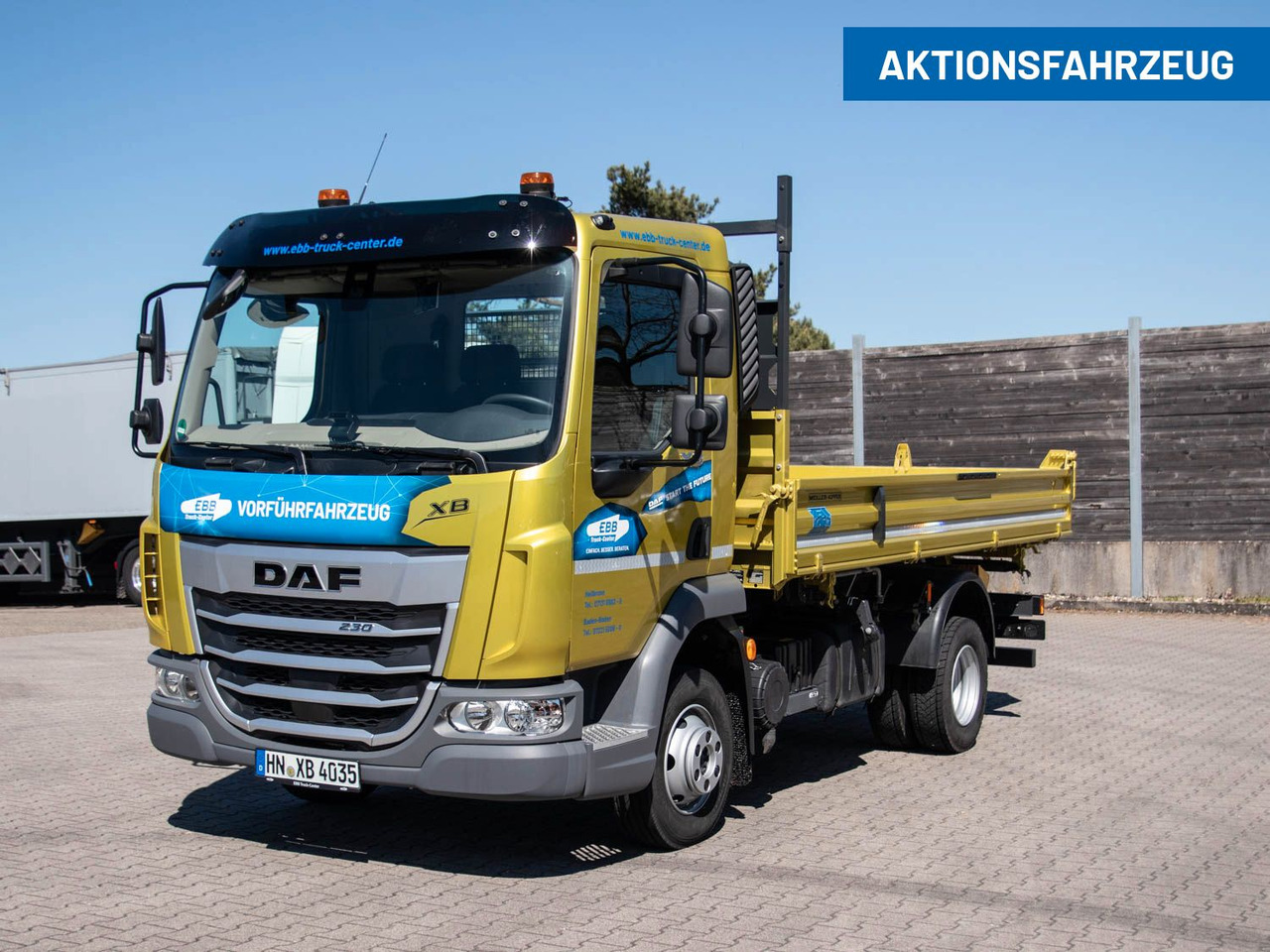 DAF XB 230 7,5t Meiller Kipper DAF XB 230 7,5t Meiller Kipper - Tippbil: bilde 1 DAF XB 230 7,5t Meiller Kipper DAF XB 230 7,5t Meiller Kipper - Tippbil: bilde 1
