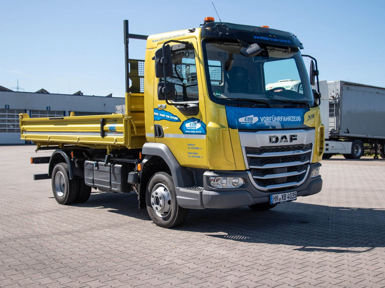 DAF XB 230 7,5t Meiller Kipper DAF XB 230 7,5t Meiller Kipper - Tippbil: bilde 3 DAF XB 230 7,5t Meiller Kipper DAF XB 230 7,5t Meiller Kipper - Tippbil: bilde 3