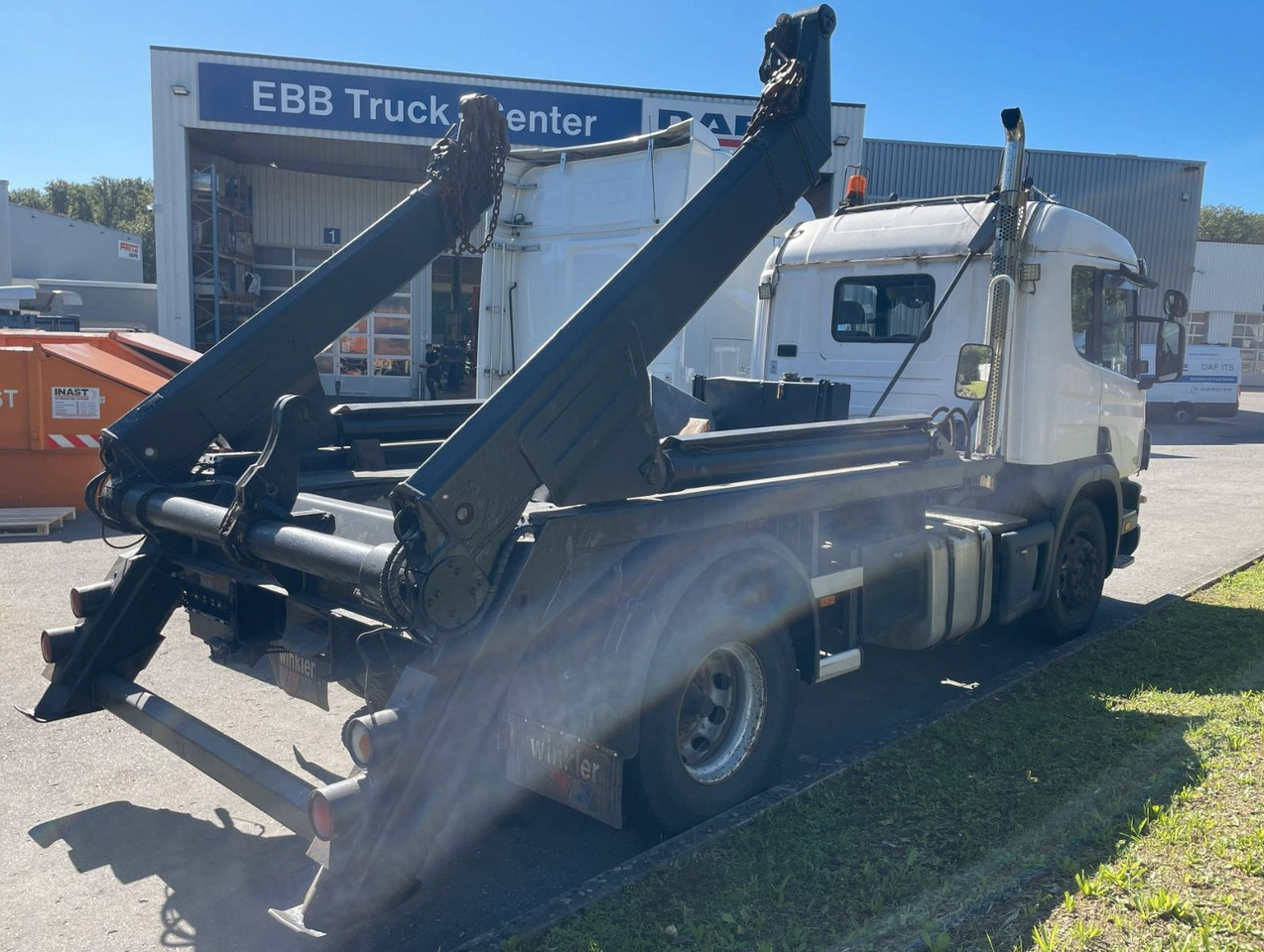 Scania B4X2 ATL, Absetzkipper - Tippbil, Kranbil: bilde 3 Scania B4X2 ATL, Absetzkipper - Tippbil, Kranbil: bilde 3