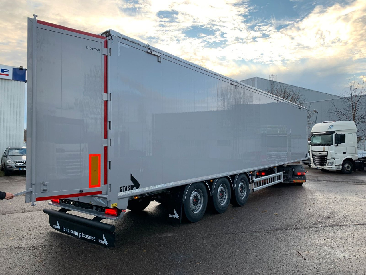 Stas Biostar 91,3 cbm - Med walking floor semitrailer: bilde 3 Stas Biostar 91,3 cbm - Med walking floor semitrailer: bilde 3