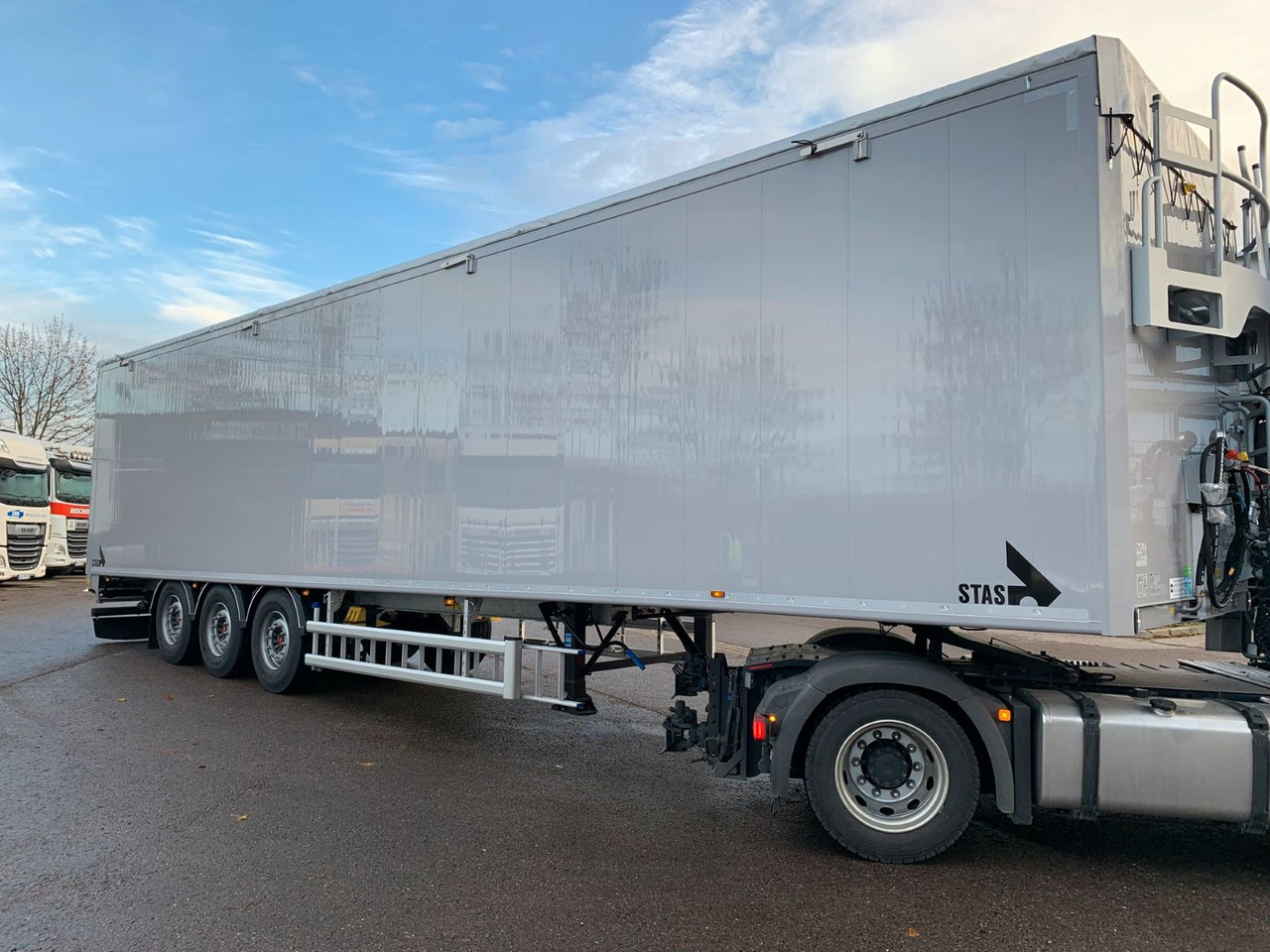 Stas Biostar 91,3 cbm - Med walking floor semitrailer: bilde 1 Stas Biostar 91,3 cbm - Med walking floor semitrailer: bilde 1
