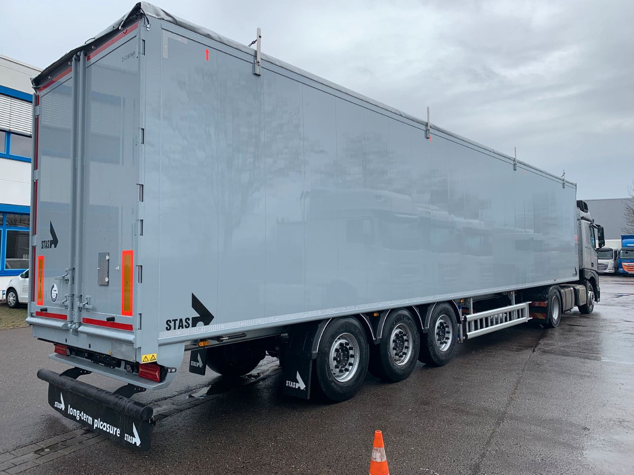 Stas bioSTAR 90,6 cbm - Med walking floor semitrailer: bilde 2 Stas bioSTAR 90,6 cbm - Med walking floor semitrailer: bilde 2