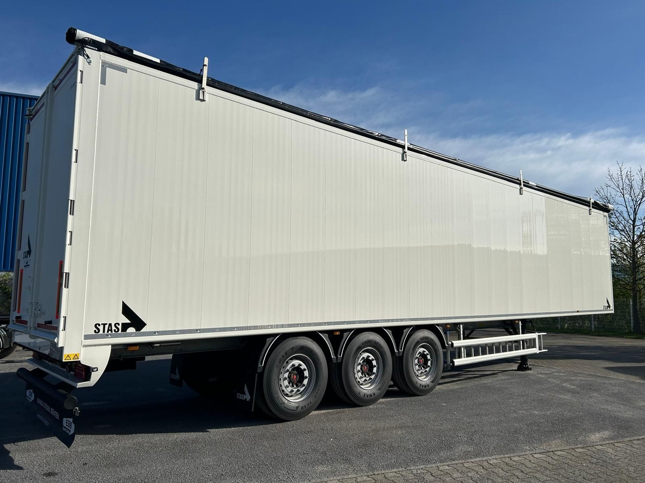 Stas bioSTAR 91,3 cbm - Med walking floor semitrailer: bilde 1 Stas bioSTAR 91,3 cbm - Med walking floor semitrailer: bilde 1