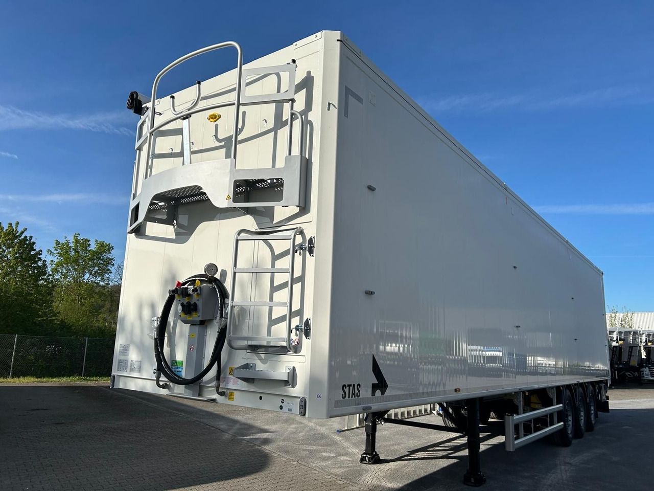 Stas bioSTAR 91,3 cbm - Med walking floor semitrailer: bilde 4 Stas bioSTAR 91,3 cbm - Med walking floor semitrailer: bilde 4