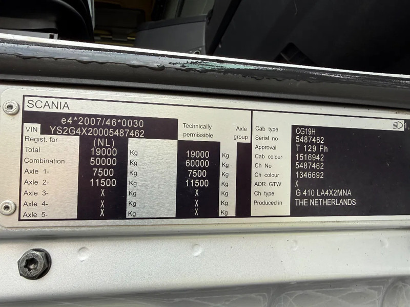 Trekkvogn Scania G410 2018 highline retarder crown edition!!!: bilde 15