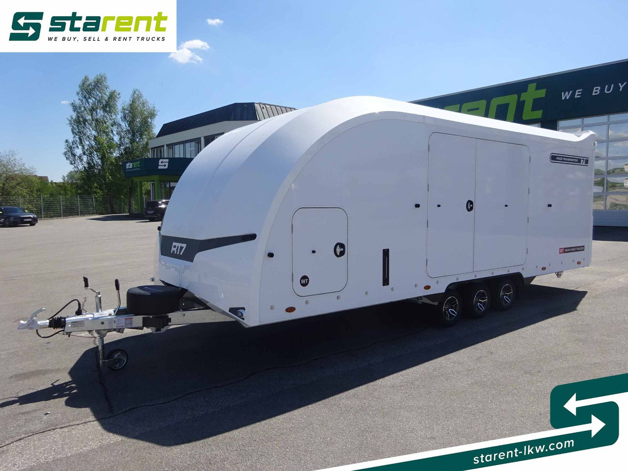 Brian James Trailers Race Transporter 7, Seilwinde - Transporter tilhenger: bilde 1 Brian James Trailers Race Transporter 7, Seilwinde - Transporter tilhenger: bilde 1