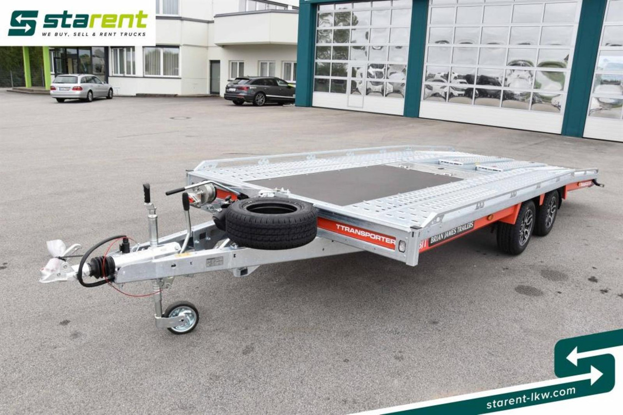 Brian James Trailers T-Transporter Rampen Seilwinde Kippbar Alu - Transporter tilhenger: bilde 1 Brian James Trailers T-Transporter Rampen Seilwinde Kippbar Alu - Transporter tilhenger: bilde 1
