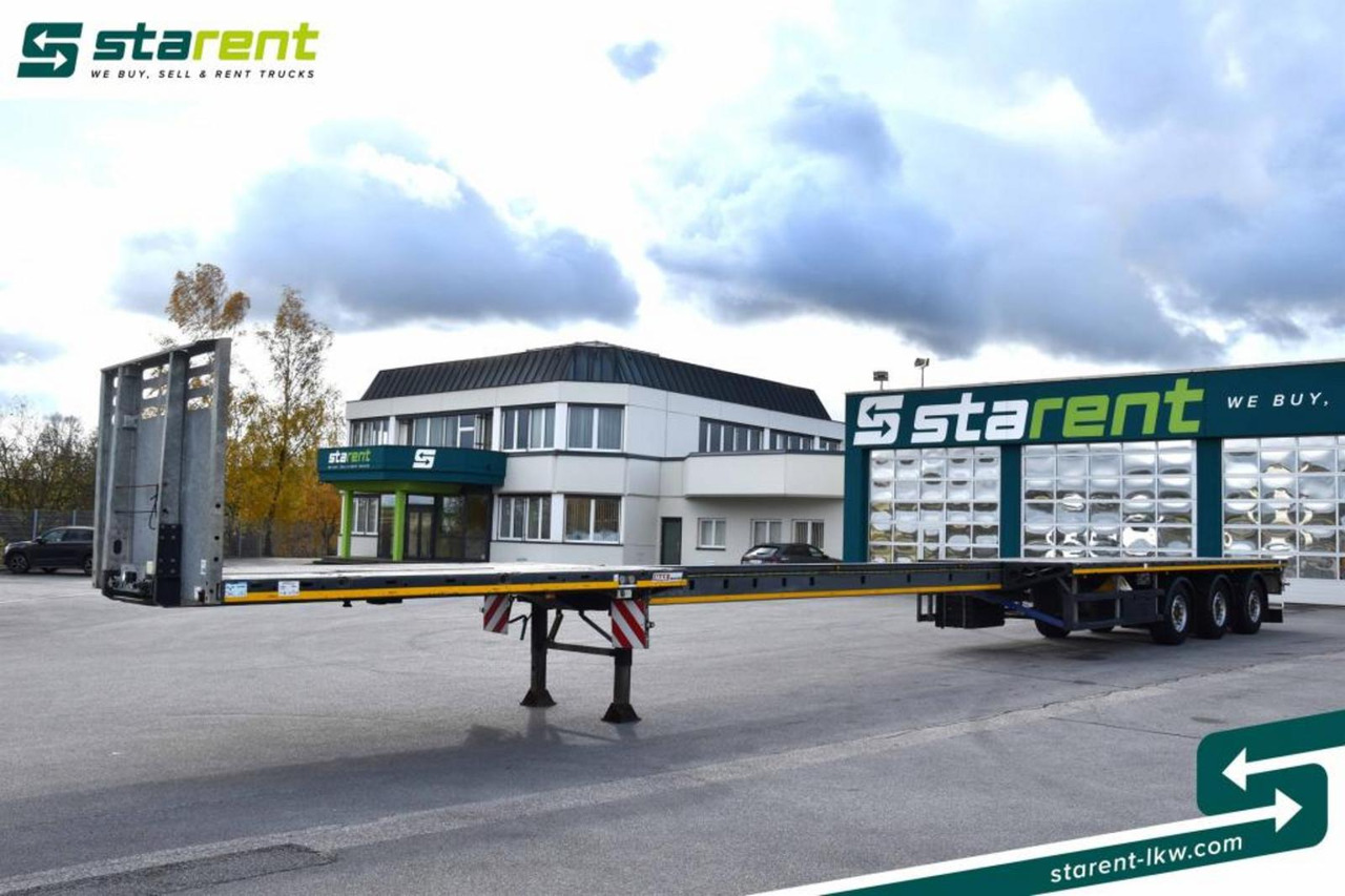 Faymonville Max Trailer Plateau 3x Lenk-A 1x Lift-A ausziehbar - Åpen semitrailer: bilde 1 Faymonville Max Trailer Plateau 3x Lenk-A 1x Lift-A ausziehbar - Åpen semitrailer: bilde 1