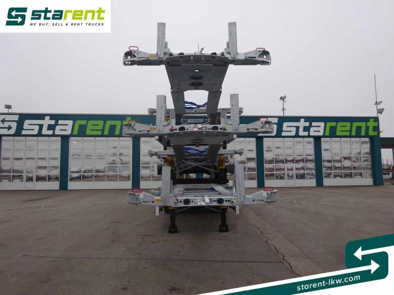 Fliegl Containerchassis ADR 1x20/2x20/1x30/1x40/1x45 - Chassis semitrailer: bilde 2 Fliegl Containerchassis ADR 1x20/2x20/1x30/1x40/1x45 - Chassis semitrailer: bilde 2