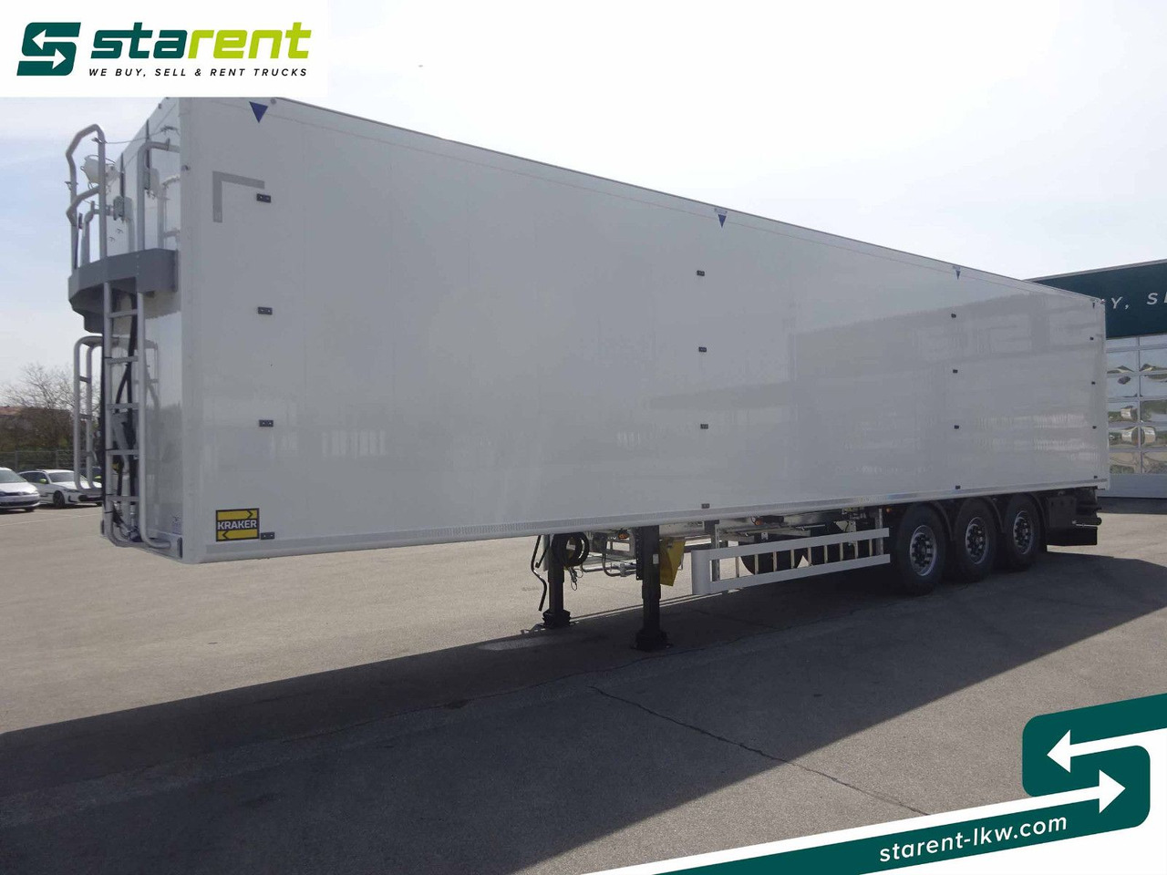 Kraker CF-Z 200ZL, 92 m³, Funkfernbedienung, BPW-Achsen - Med walking floor semitrailer: bilde 1 Kraker CF-Z 200ZL, 92 m³, Funkfernbedienung, BPW-Achsen - Med walking floor semitrailer: bilde 1