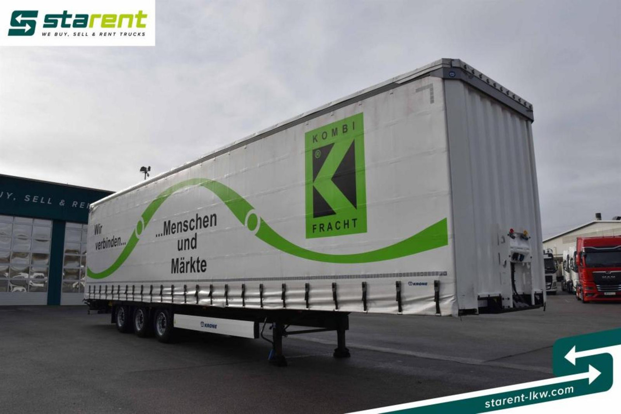 Krone Megatrailer Hubdach Lift-A Palettenanschlagleisten - Gardintrailer: bilde 3 Krone Megatrailer Hubdach Lift-A Palettenanschlagleisten - Gardintrailer: bilde 3
