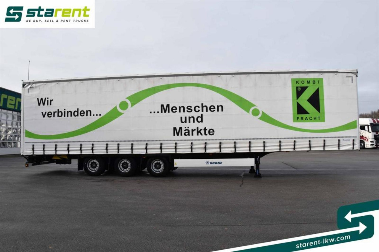 Krone Megatrailer Hubdach Lift-A Palettenanschlagleisten - Gardintrailer: bilde 4 Krone Megatrailer Hubdach Lift-A Palettenanschlagleisten - Gardintrailer: bilde 4