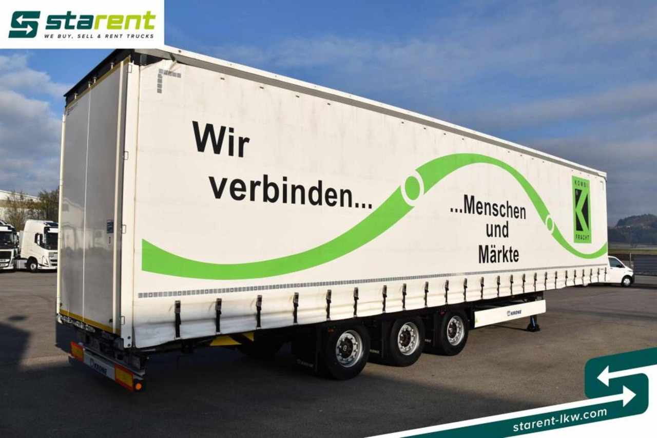 Krone Megatrailer Hubdach Liftachse Palettenanschlagl. - Gardintrailer: bilde 5 Krone Megatrailer Hubdach Liftachse Palettenanschlagl. - Gardintrailer: bilde 5
