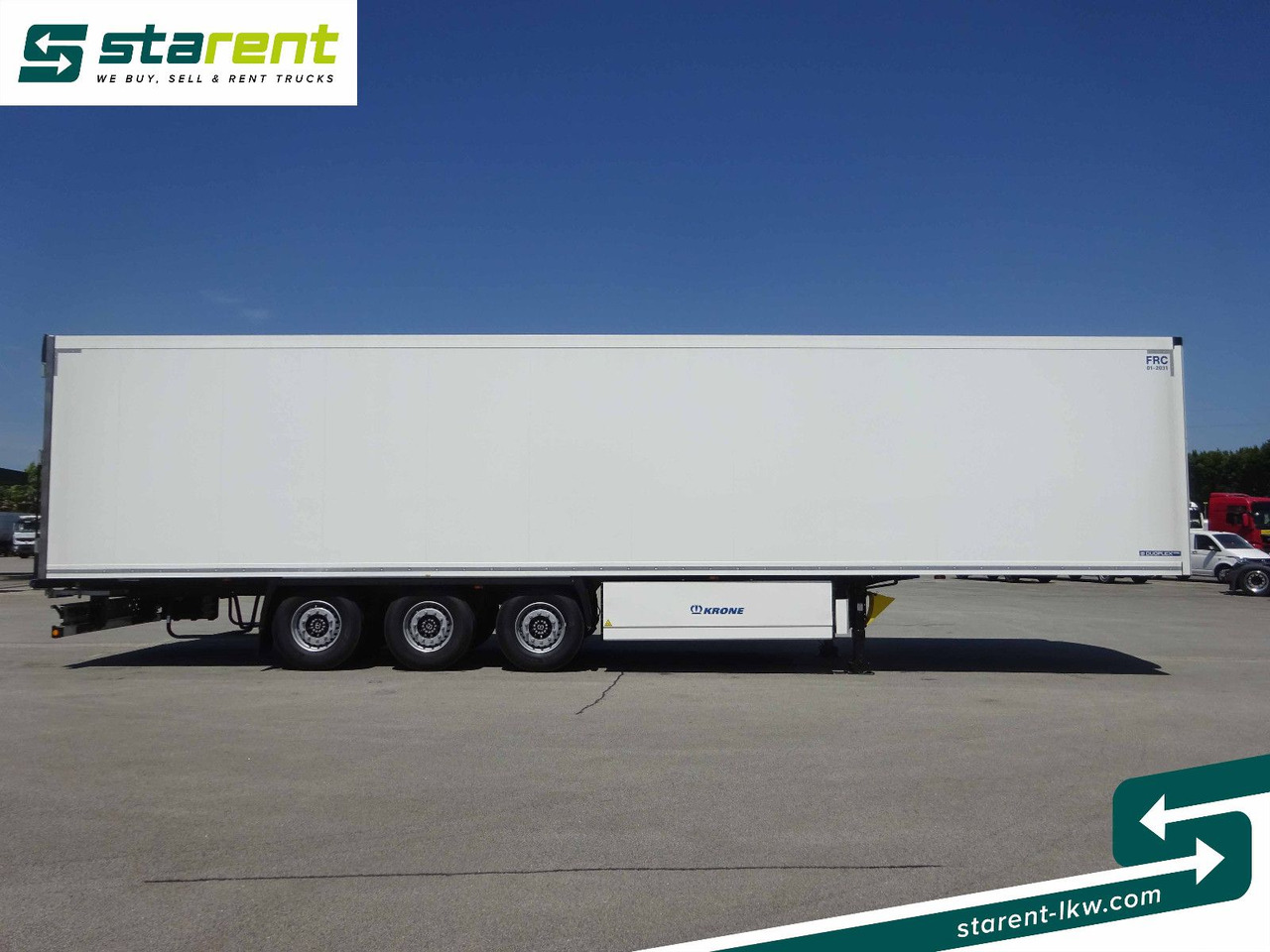 Krone Thermotrailer Carrier Vector 1550, Zurrleisten - Skapsemi: bilde 4 Krone Thermotrailer Carrier Vector 1550, Zurrleisten - Skapsemi: bilde 4