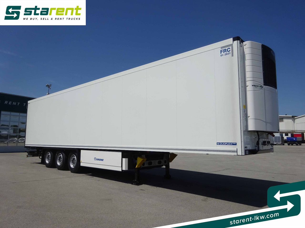 Krone Thermotrailer Carrier Vector 1550, Zurrleisten - Skapsemi: bilde 3 Krone Thermotrailer Carrier Vector 1550, Zurrleisten - Skapsemi: bilde 3