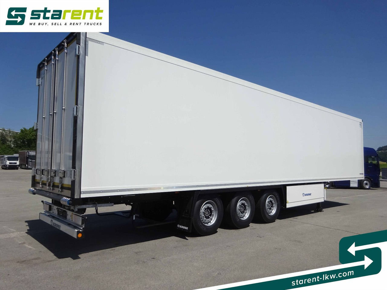 Krone Thermotrailer Carrier Vector 1550, Zurrleisten - Skapsemi: bilde 5 Krone Thermotrailer Carrier Vector 1550, Zurrleisten - Skapsemi: bilde 5