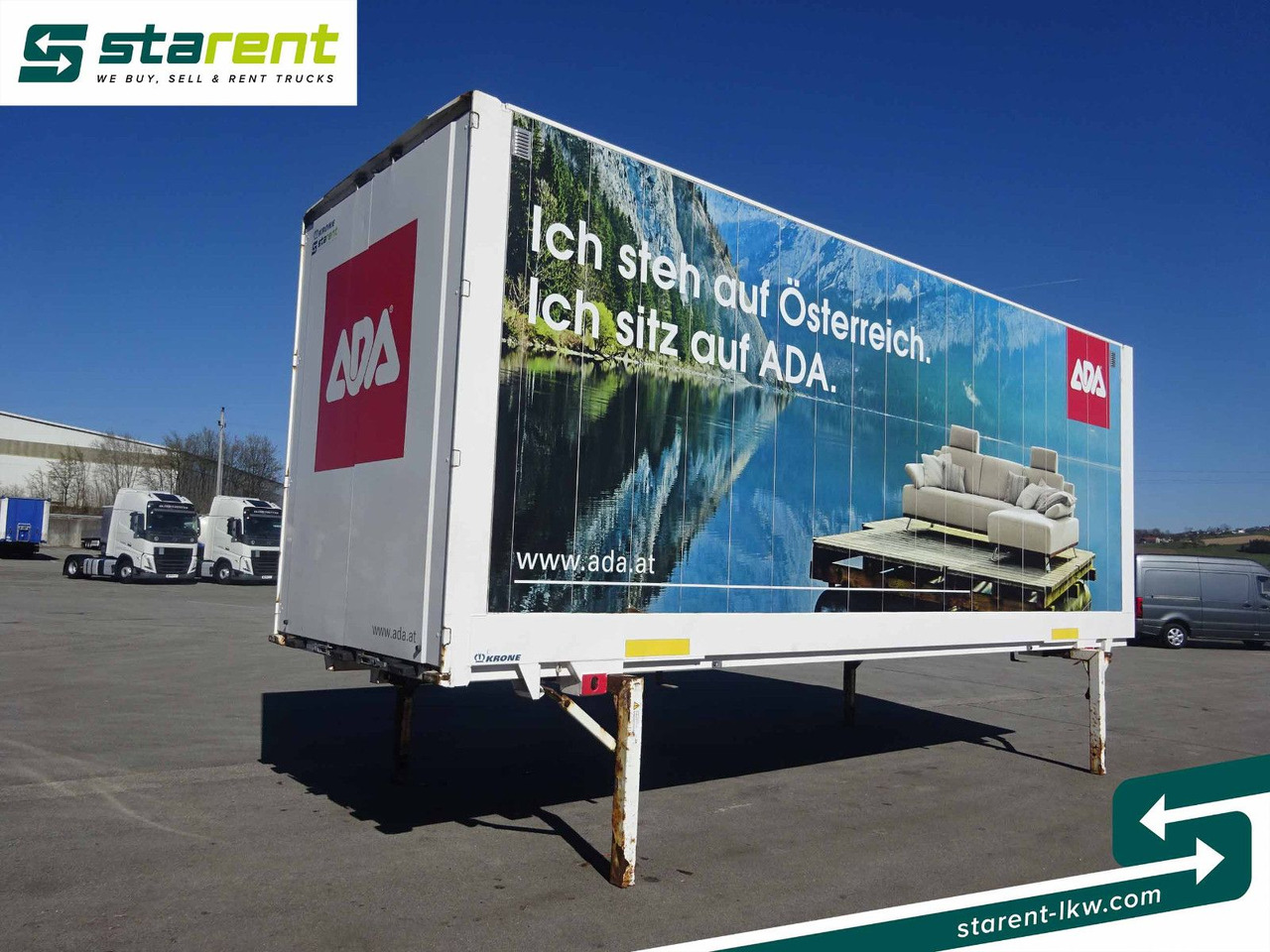 Krone Wechselpritsche WK 7.7 Trockenfrachtkoffer - Vekselflak - varebil: bilde 5 Krone Wechselpritsche WK 7.7 Trockenfrachtkoffer - Vekselflak - varebil: bilde 5