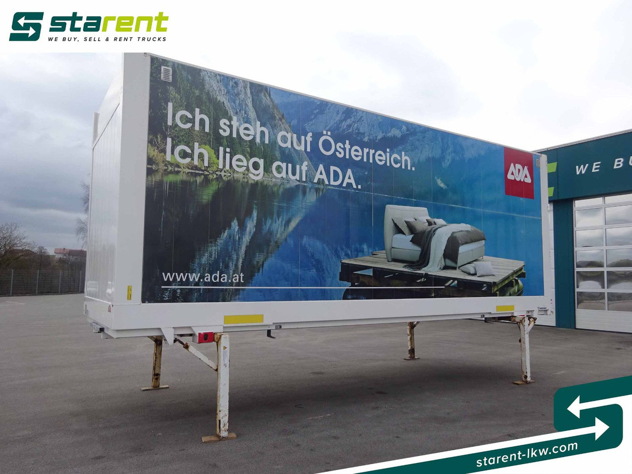 Krone Wechselpritsche WK 7.7 Trockenfrachtkoffer - Vekselflak - varebil: bilde 1 Krone Wechselpritsche WK 7.7 Trockenfrachtkoffer - Vekselflak - varebil: bilde 1