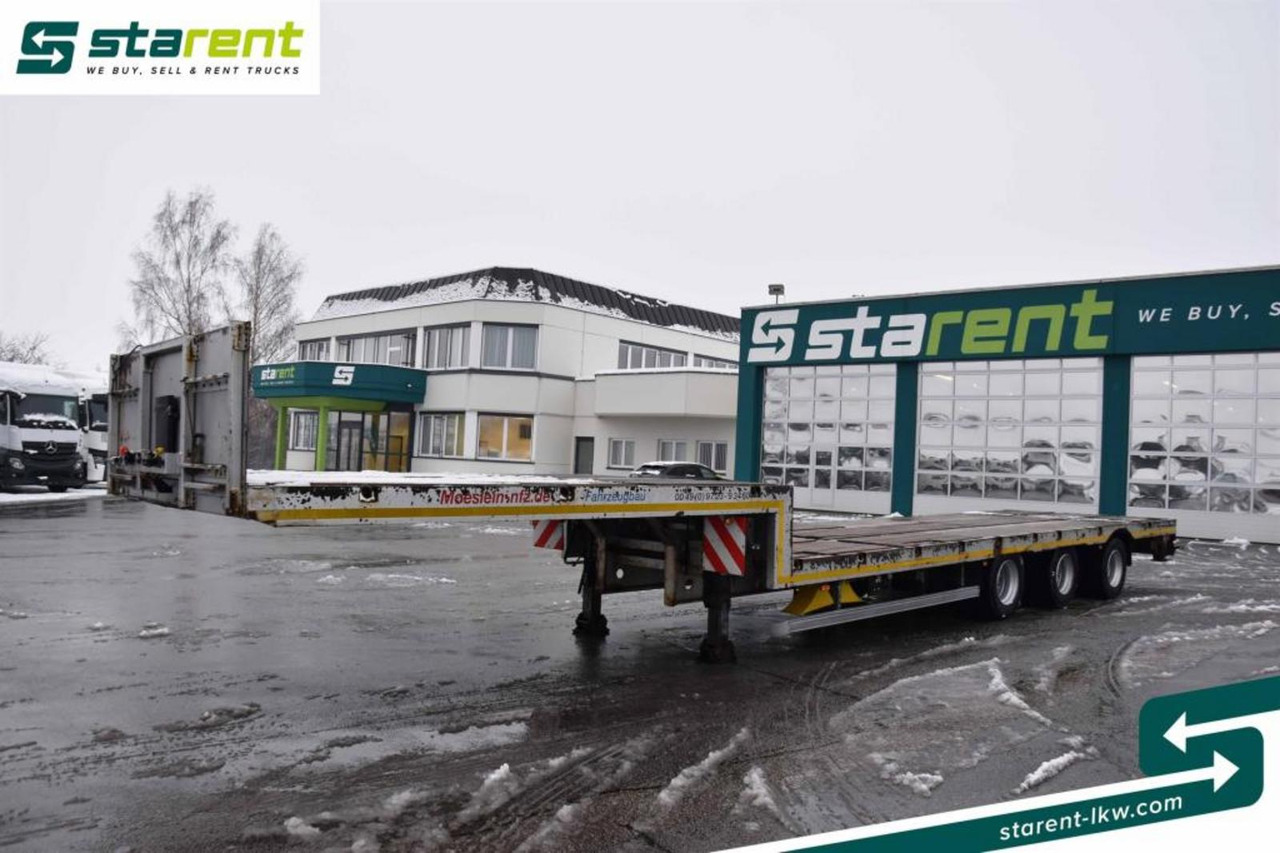 Möslein Trailer Tieflader BPW-Achsen Containerverriegelung - Åpen semitrailer: bilde 1 Möslein Trailer Tieflader BPW-Achsen Containerverriegelung - Åpen semitrailer: bilde 1