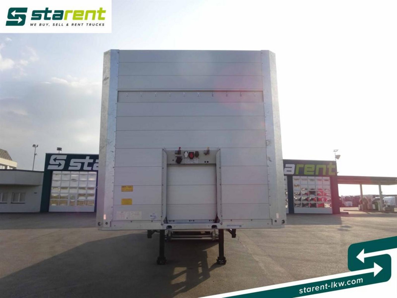 Schmitz Baustofftrailer Liftachse Rungen 80cm Bordwände - Åpen semitrailer: bilde 2 Schmitz Baustofftrailer Liftachse Rungen 80cm Bordwände - Åpen semitrailer: bilde 2