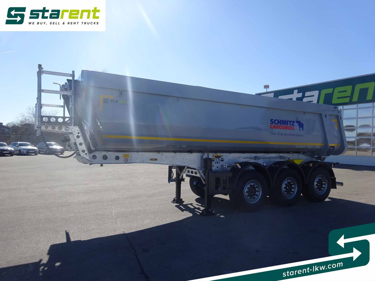 Schmitz Cargobull 3-Achs Kipper, 24m³, Liftachse, Alu Felgen - Tippsemi: bilde 1 Schmitz Cargobull 3-Achs Kipper, 24m³, Liftachse, Alu Felgen - Tippsemi: bilde 1