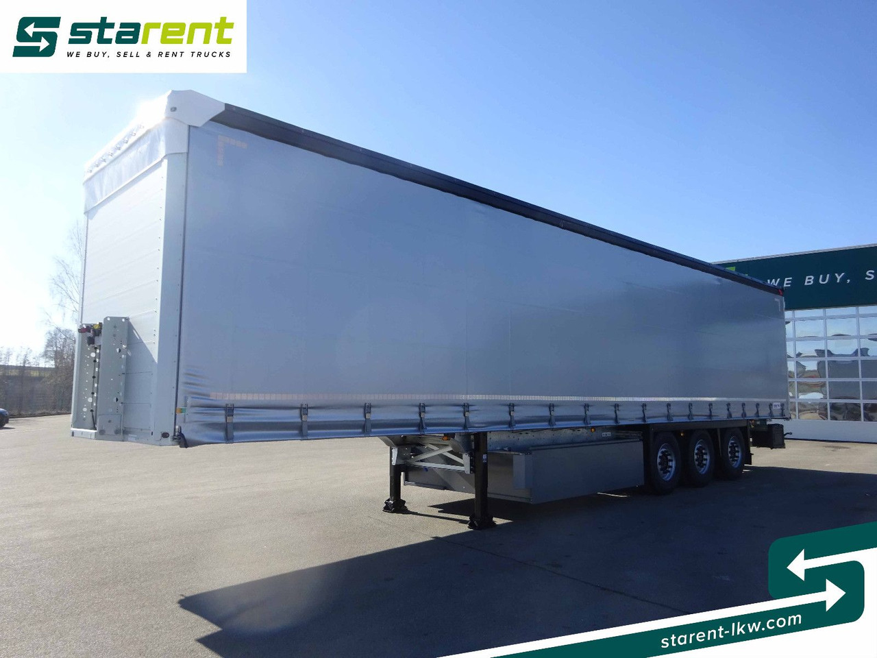 Schmitz Cargobull Tautliner, Coils Mulde 9m, Palka, Liftachse - Gardintrailer: bilde 1 Schmitz Cargobull Tautliner, Coils Mulde 9m, Palka, Liftachse - Gardintrailer: bilde 1