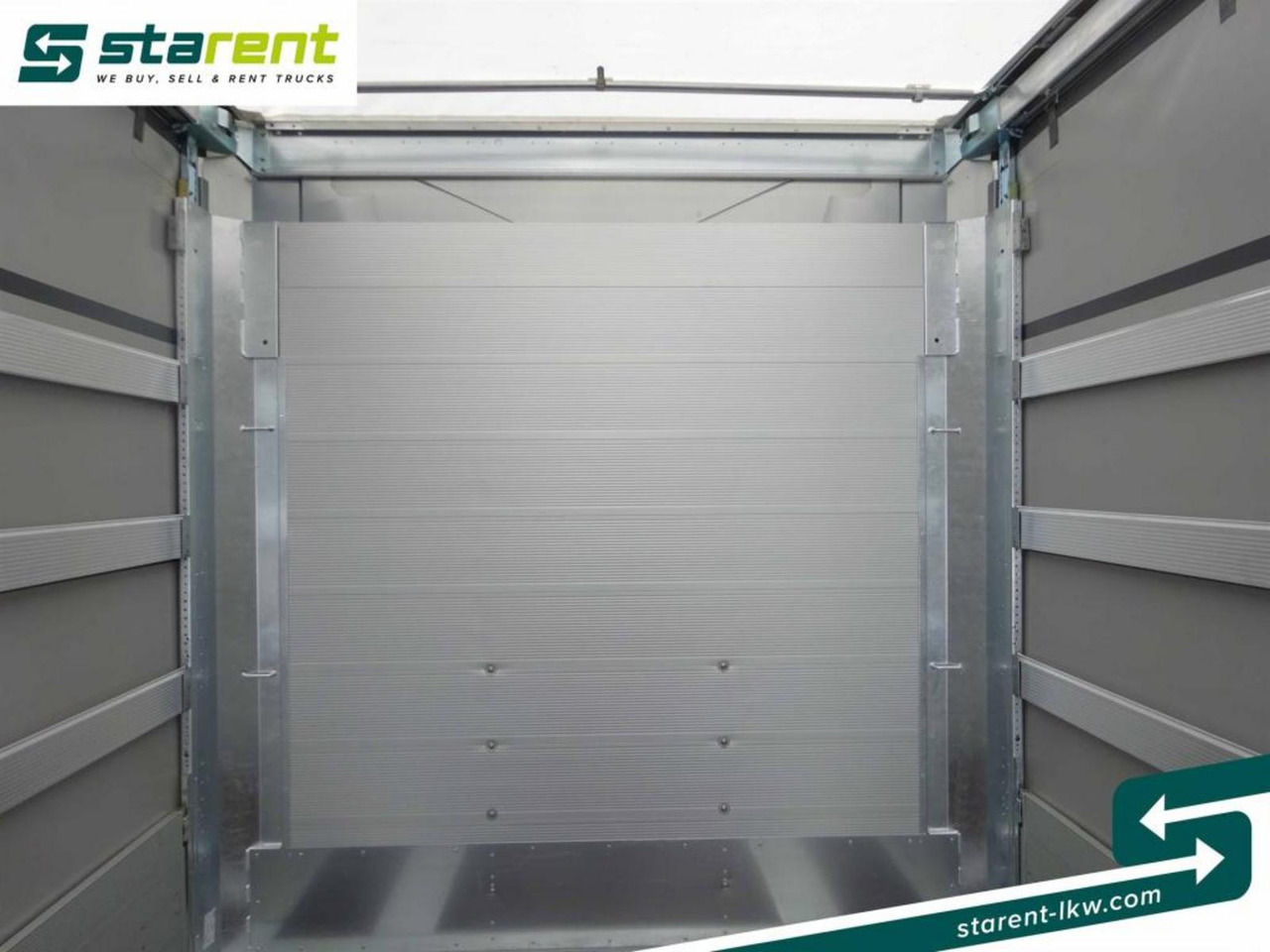 Ny Gardintrailer Schmitz Tautliner Bordwand 60cm Hubdach Liftachse: bilde 14