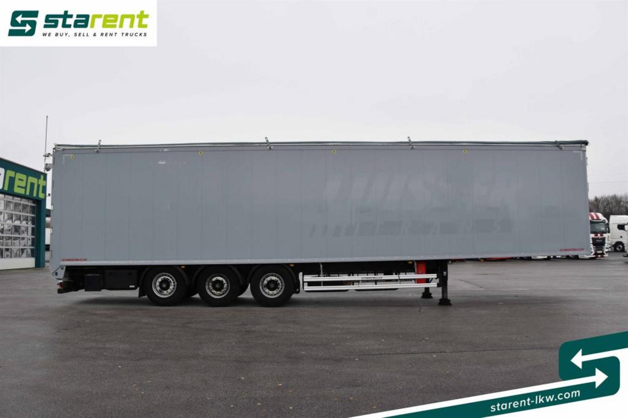 Schwarzmüller 10mm Liftachse Fernbedienung Bodenplane 190.000 KM - Med walking floor semitrailer: bilde 4 Schwarzmüller 10mm Liftachse Fernbedienung Bodenplane 190.000 KM - Med walking floor semitrailer: bilde 4