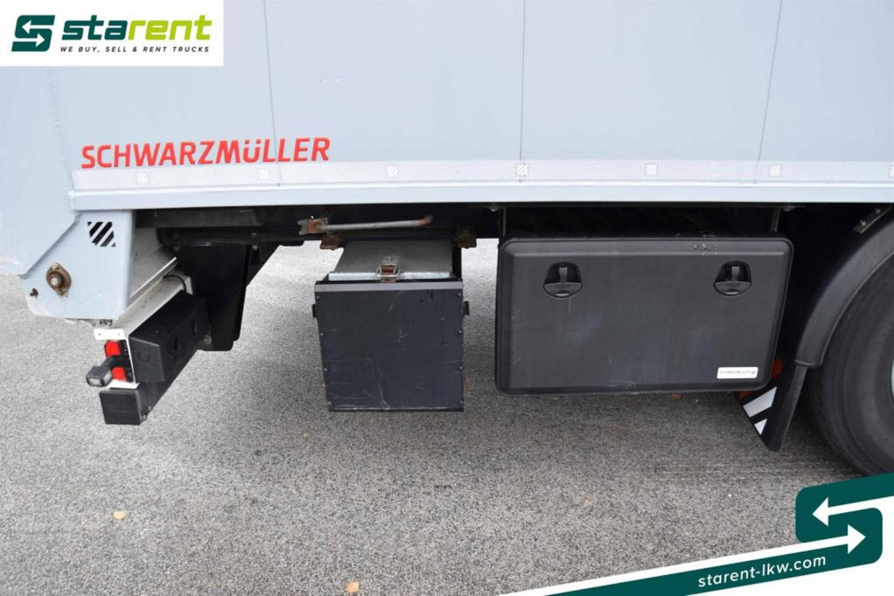 Med walking floor semitrailer Schwarzmüller 10mm Liftachse Fernbedienung Bodenplane 190.000 KM: bilde 20