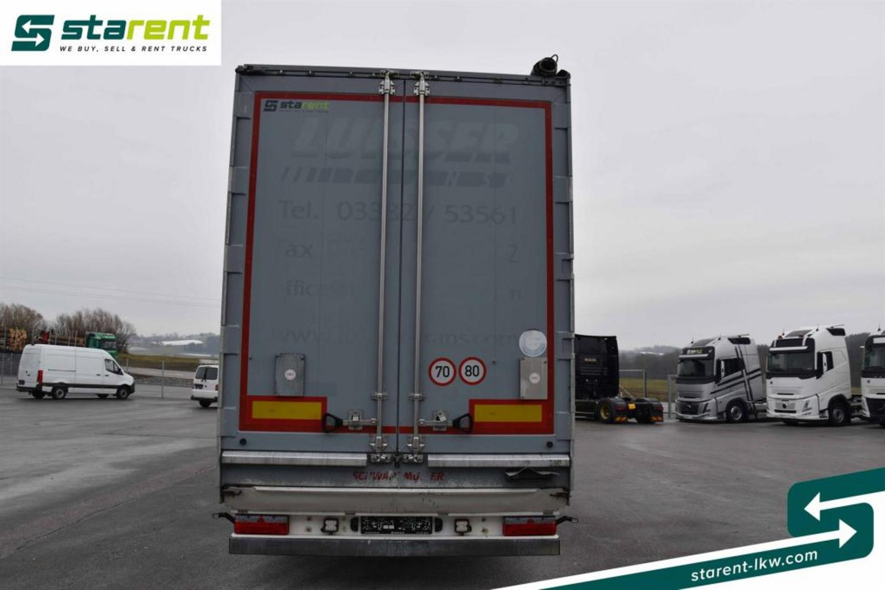Med walking floor semitrailer Schwarzmüller 10mm Liftachse Fernbedienung Bodenplane 190.000 KM: bilde 6