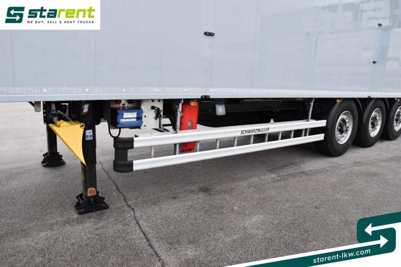 Med walking floor semitrailer Schwarzmüller 10mm Liftachse Fernbedienung Bodenplane 190.000 KM: bilde 18