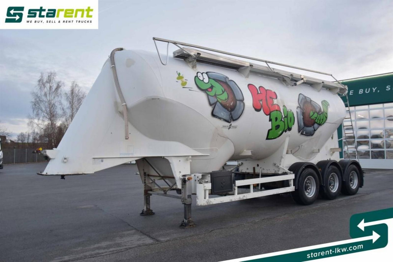 Spitzer Silo 39.000 Liter 1 Kammer Bodenentleerer Alufelge - Tanksemi: bilde 1 Spitzer Silo 39.000 Liter 1 Kammer Bodenentleerer Alufelge - Tanksemi: bilde 1