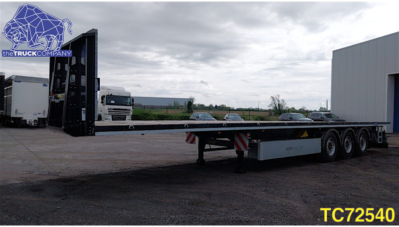 Ny Åpen semitrailer Hoet Trailers HT.SPS.HD Flatbed: bilde 1