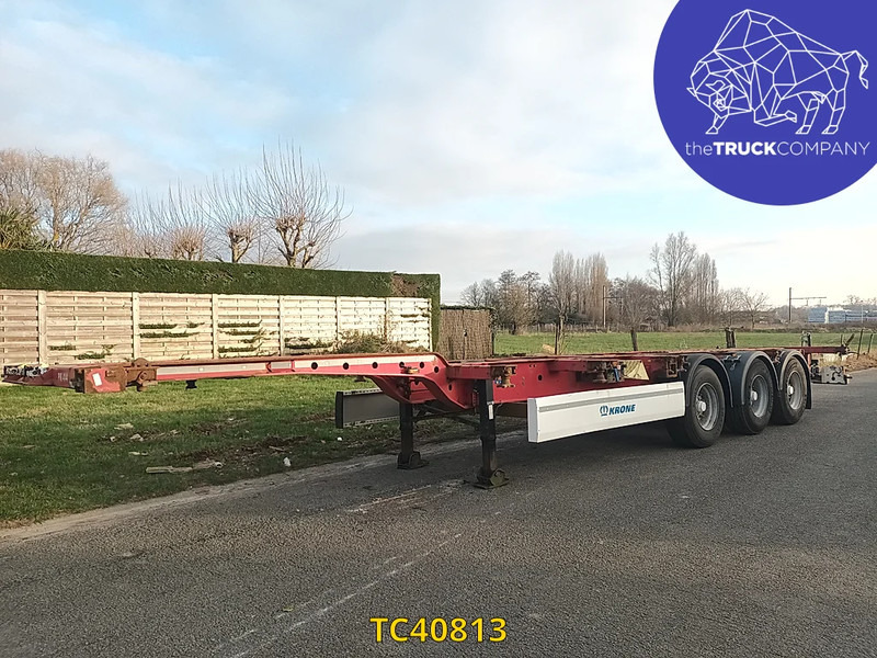 Krone - Container-transport/ Vekselflak semitrailer: bilde 1 Krone - Container-transport/ Vekselflak semitrailer: bilde 1