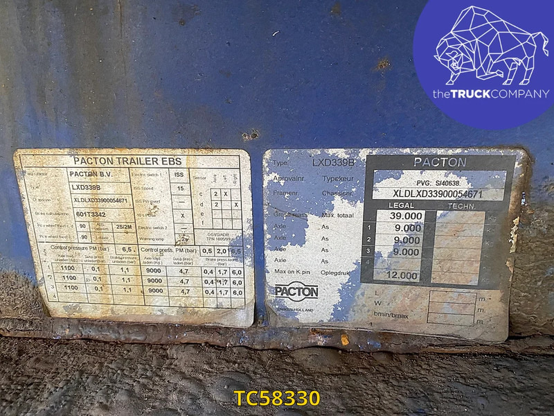 Pacton - Åpen semitrailer: bilde 2 Pacton - Åpen semitrailer: bilde 2
