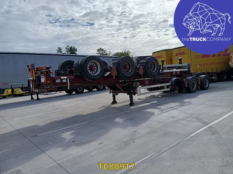 Renders ROC 12.27 CC - Container-transport/ Vekselflak semitrailer: bilde 1 Renders ROC 12.27 CC - Container-transport/ Vekselflak semitrailer: bilde 1