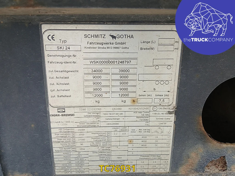 Tippsemi Schmitz Cargobull: bilde 10
