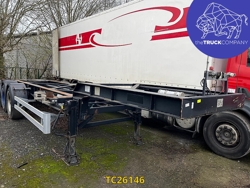 TURBOS HOET - Container-transport/ Vekselflak semitrailer: bilde 1 TURBOS HOET - Container-transport/ Vekselflak semitrailer: bilde 1