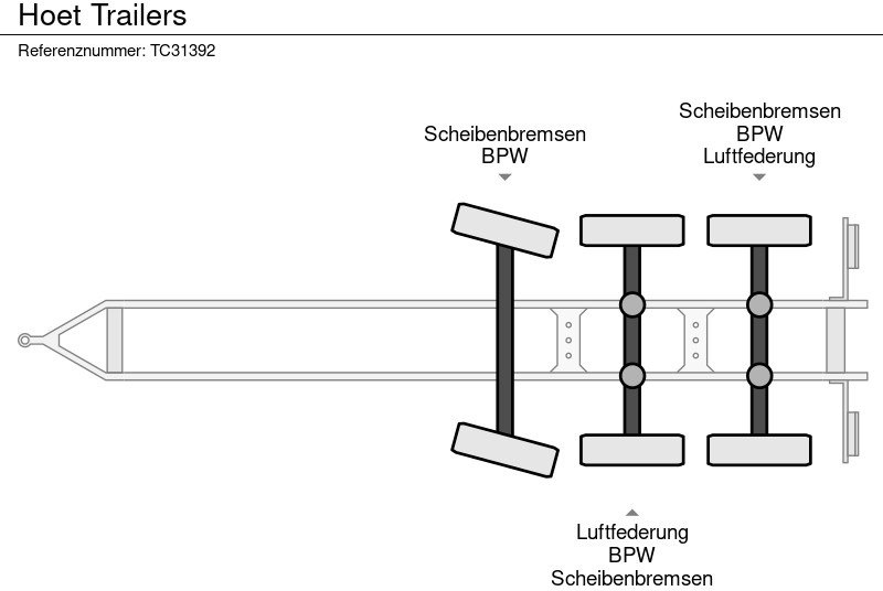 Hoet Trailers - Tilhenger: bilde 4 Hoet Trailers - Tilhenger: bilde 4