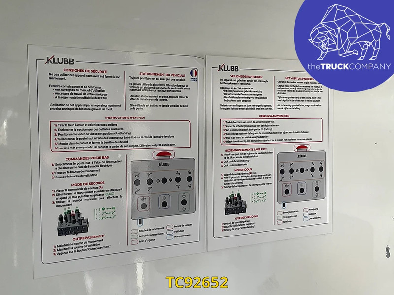 Varebil, Elektrisk varebil Nissan E-NV200 hoogtewerker nacelle: bilde 14 Varebil, Elektrisk varebil Nissan E-NV200 hoogtewerker nacelle: bilde 14