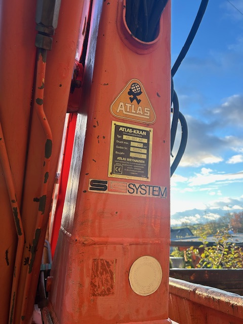 MAN 19 293 4x4 Kran Atlas 85.1 A2 - Tippbil: bilde 4 MAN 19 293 4x4 Kran Atlas 85.1 A2 - Tippbil: bilde 4