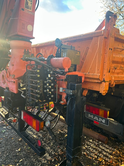 MAN 19 293 4x4 Kran Atlas 85.1 A2 - Tippbil: bilde 3 MAN 19 293 4x4 Kran Atlas 85.1 A2 - Tippbil: bilde 3